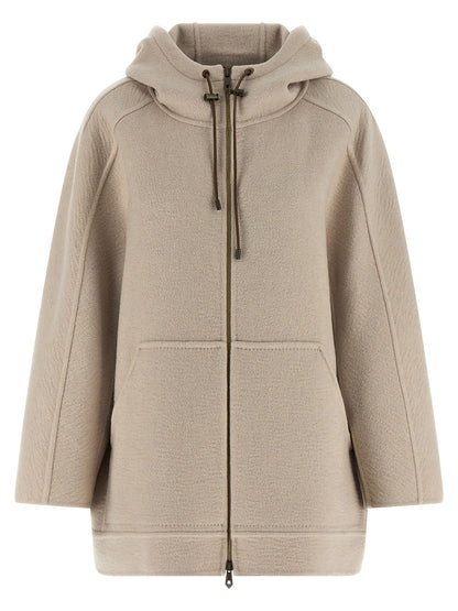 Beige Cashmere Coat