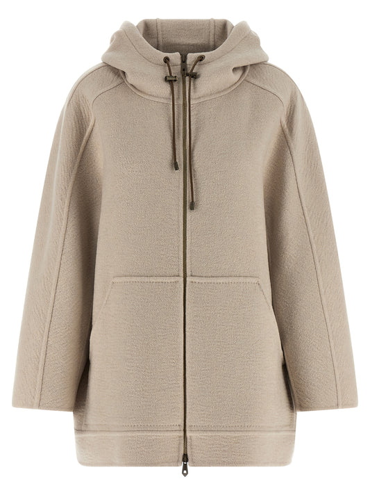 Beige Cashmere Coat