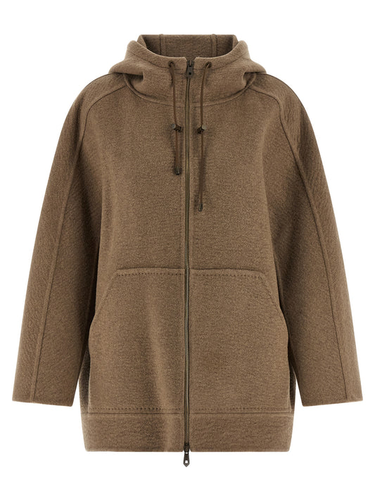 Brown Cashmere Coat