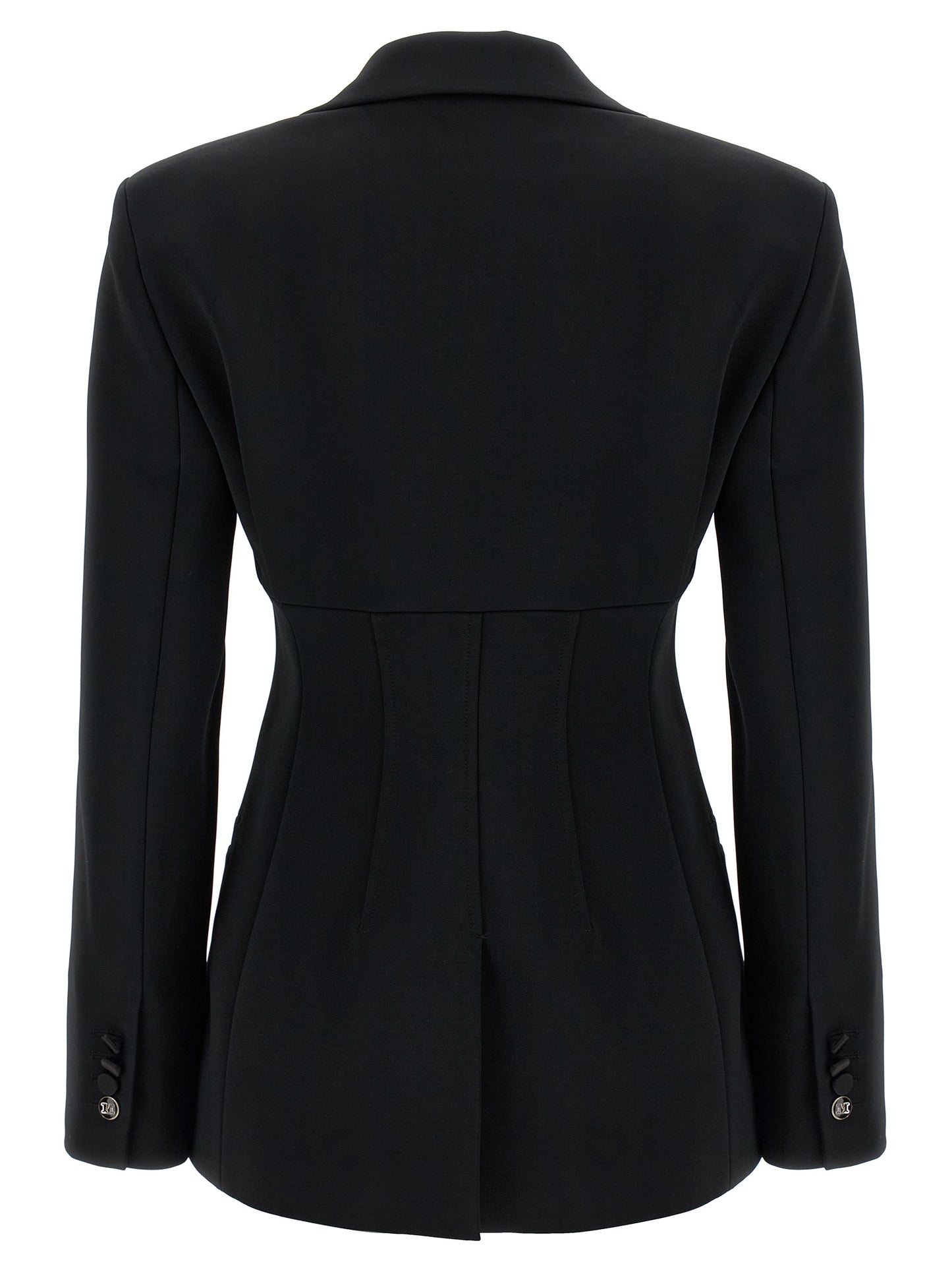 Black Viscose Blazer