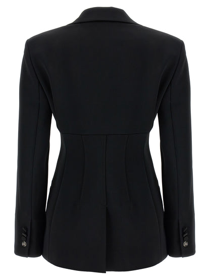 Black Viscose Blazer