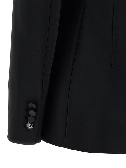 Black Viscose Blazer
