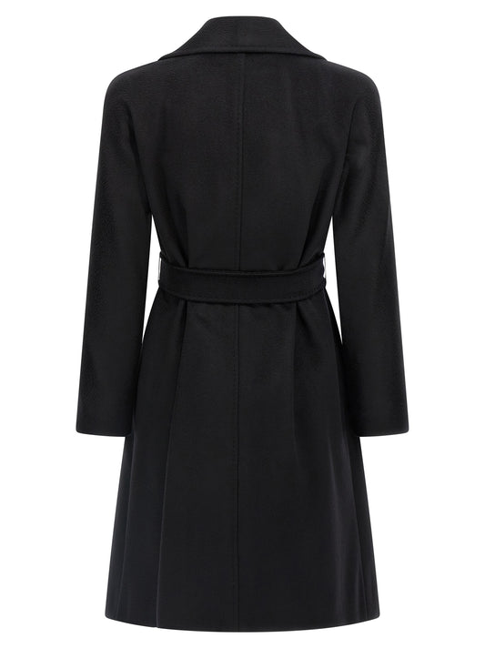 Black Virgin Wool Coat