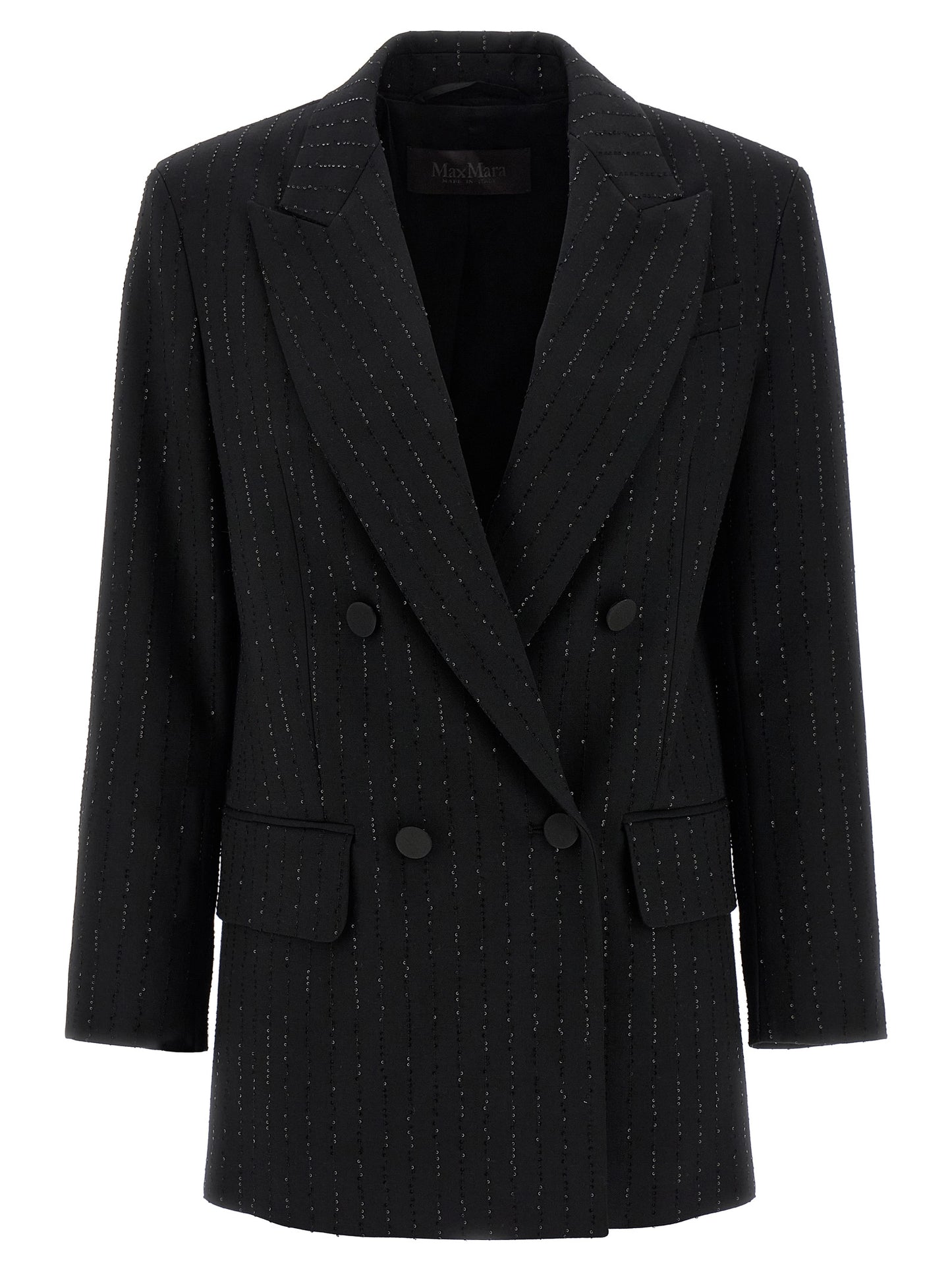 Black Virgin Wool Blazer