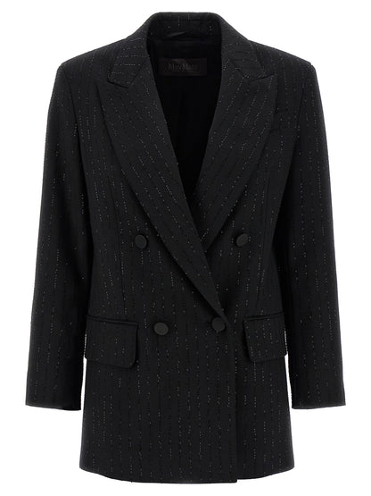 Black Virgin Wool Blazer