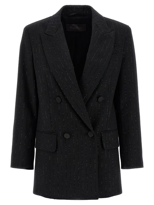 Black Virgin Wool Blazer