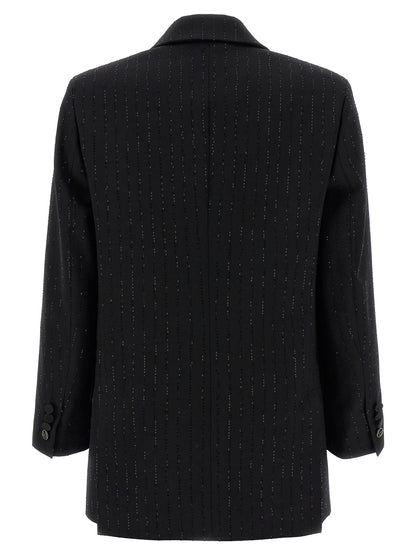 Black Virgin Wool Blazer