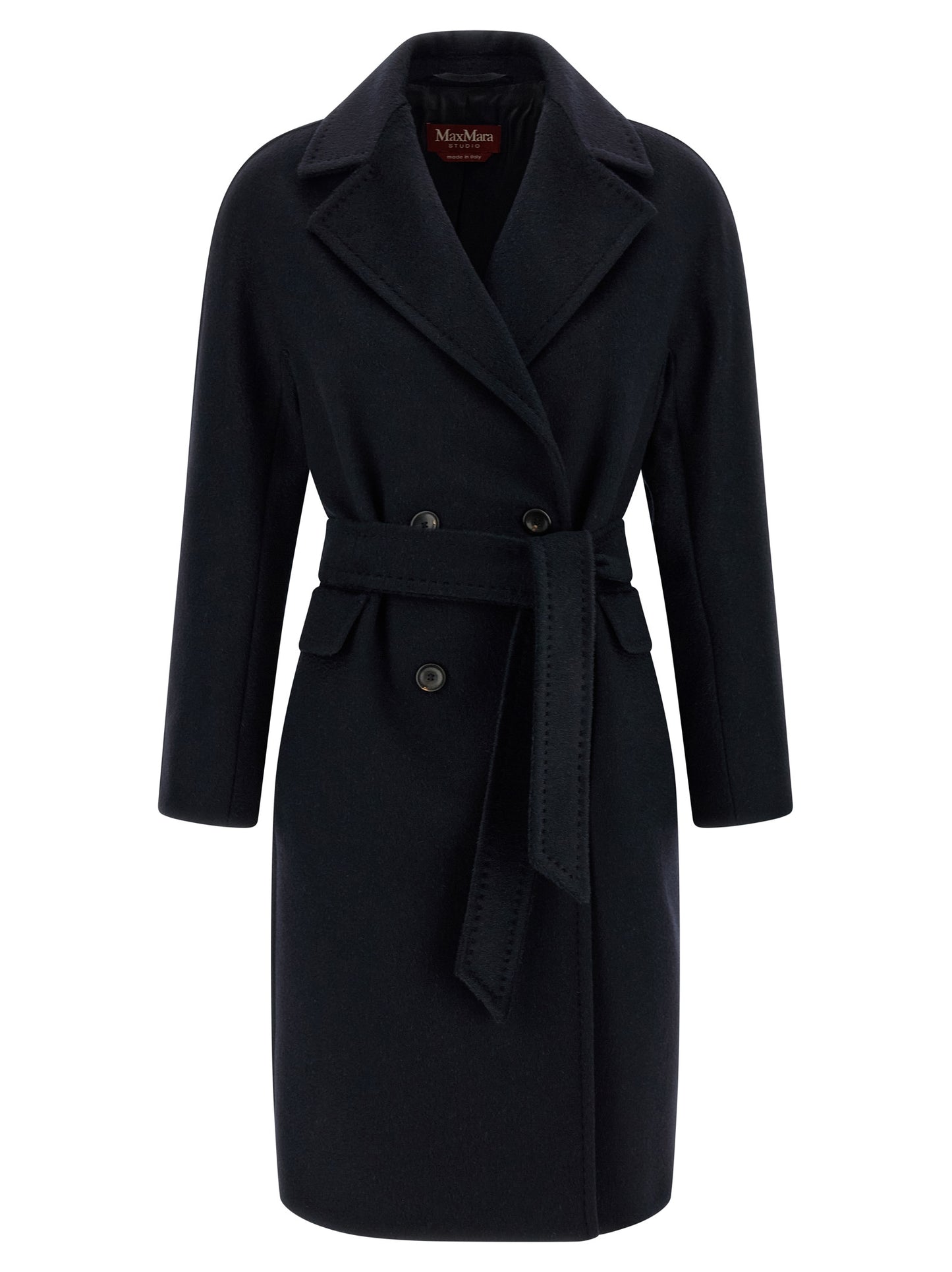 Blue Cashmere Coat