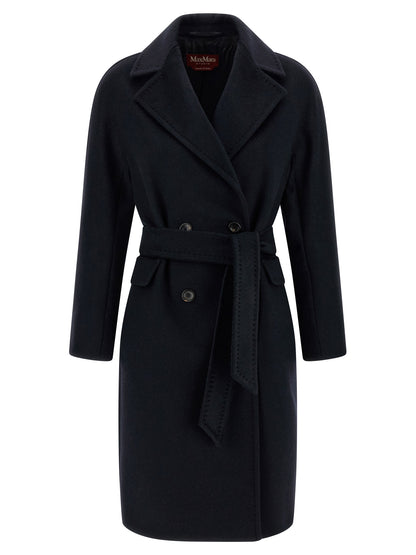 Blue Cashmere Coat