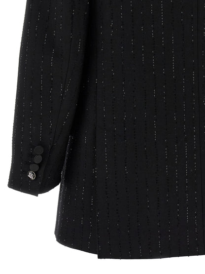 Black Virgin Wool Blazer
