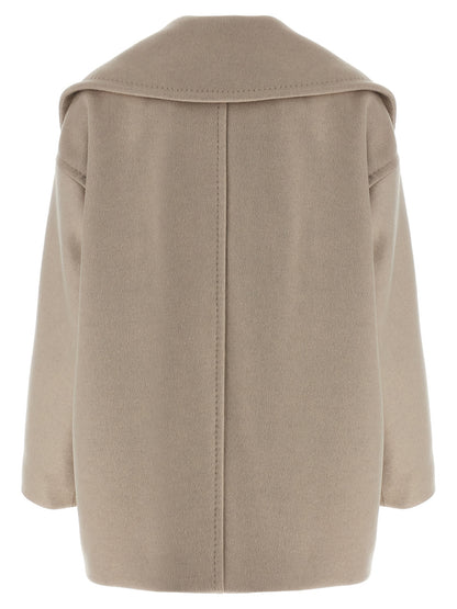 Beige Cashmere Coat
