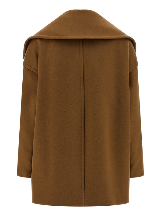 Brown Cashmere Coat