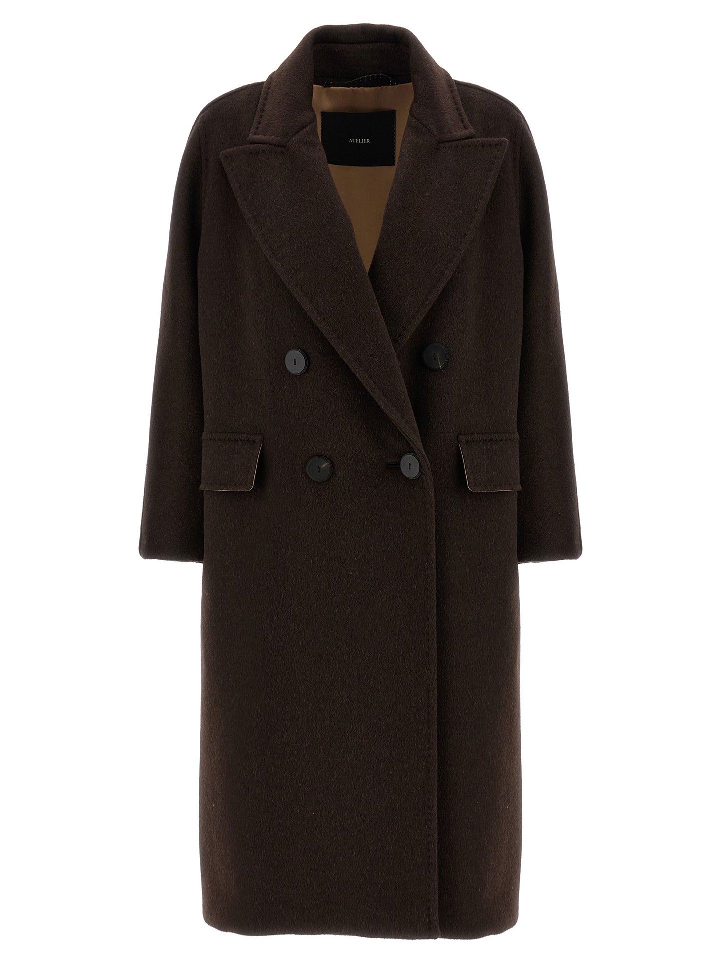 Brown Cashmere Coat