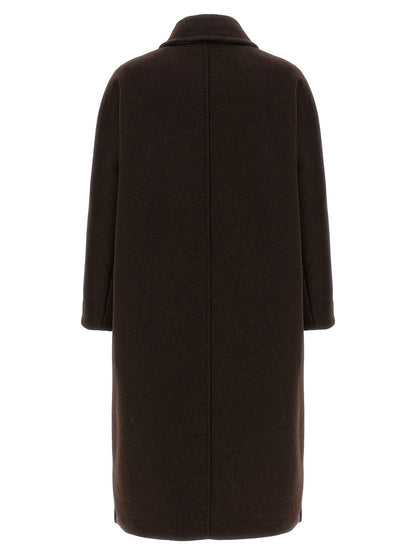 Brown Cashmere Coat