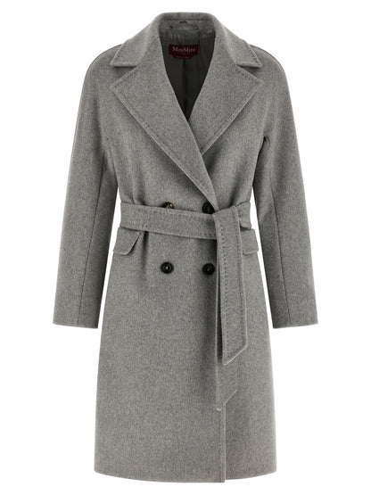 Gray Cashmere Coat