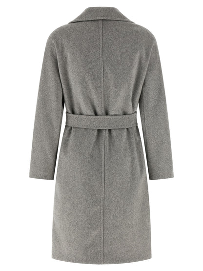 Gray Cashmere Coat