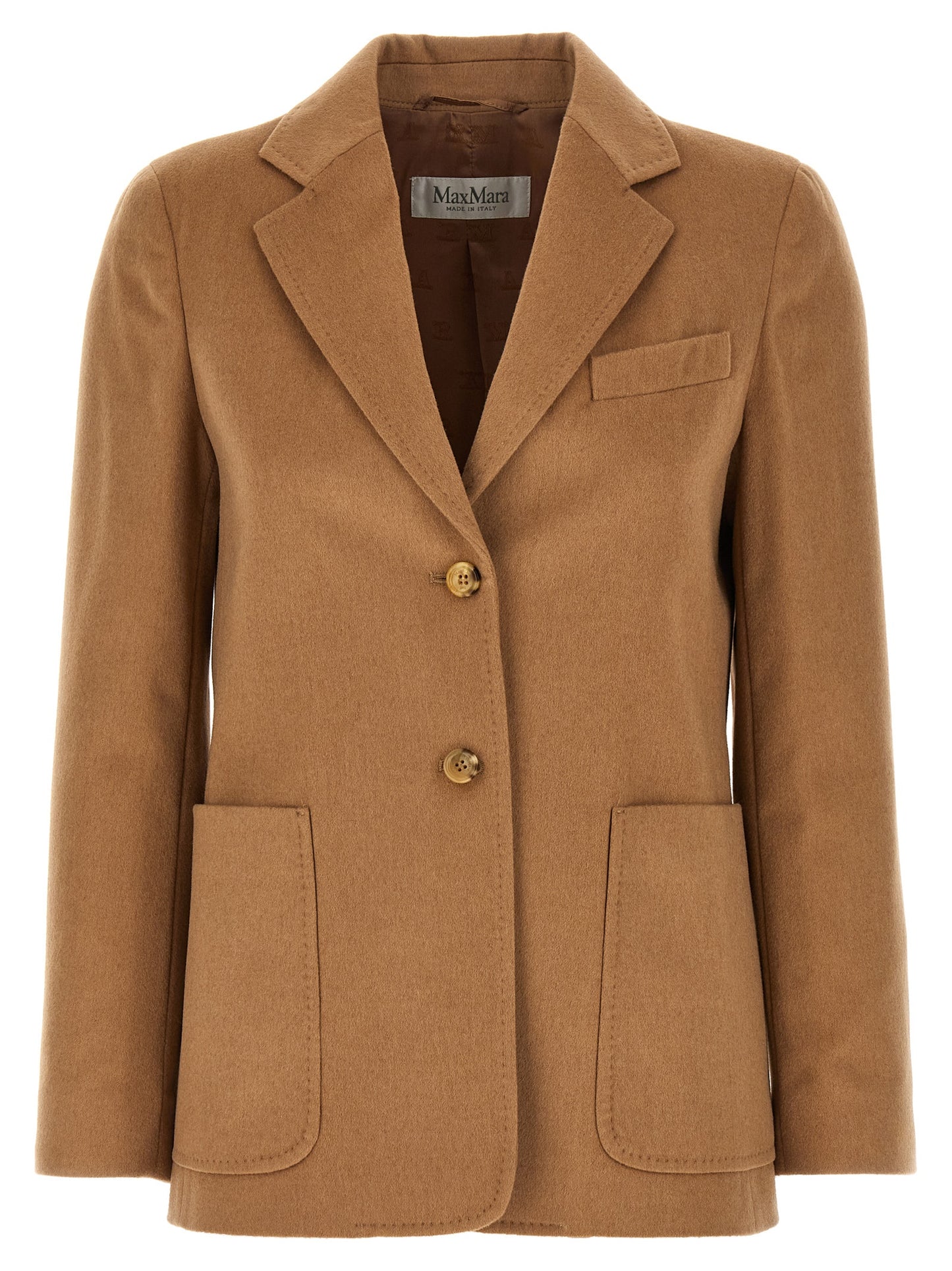 Beige Wool Blazer
