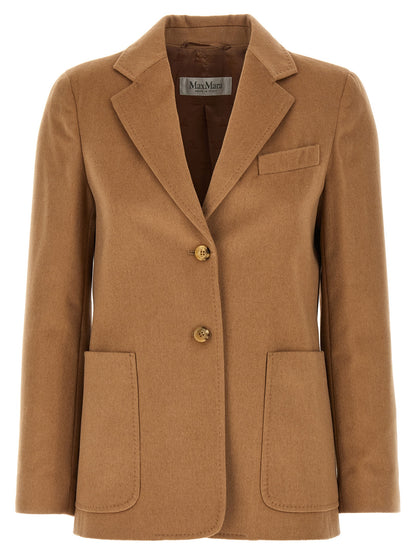 Beige Wool Blazer