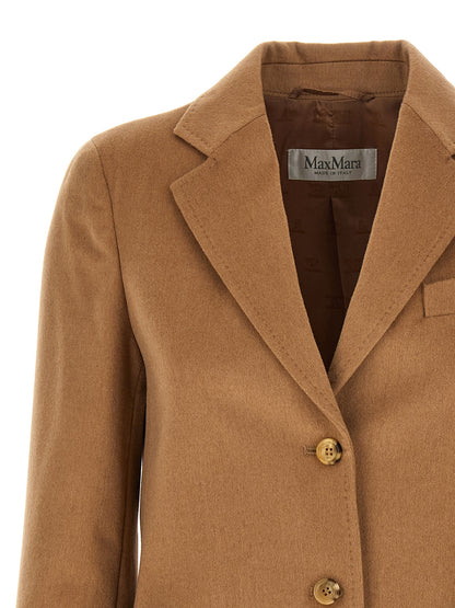 Beige Wool Blazer