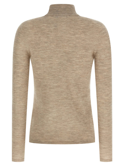 Beige Cashmere Cardigan