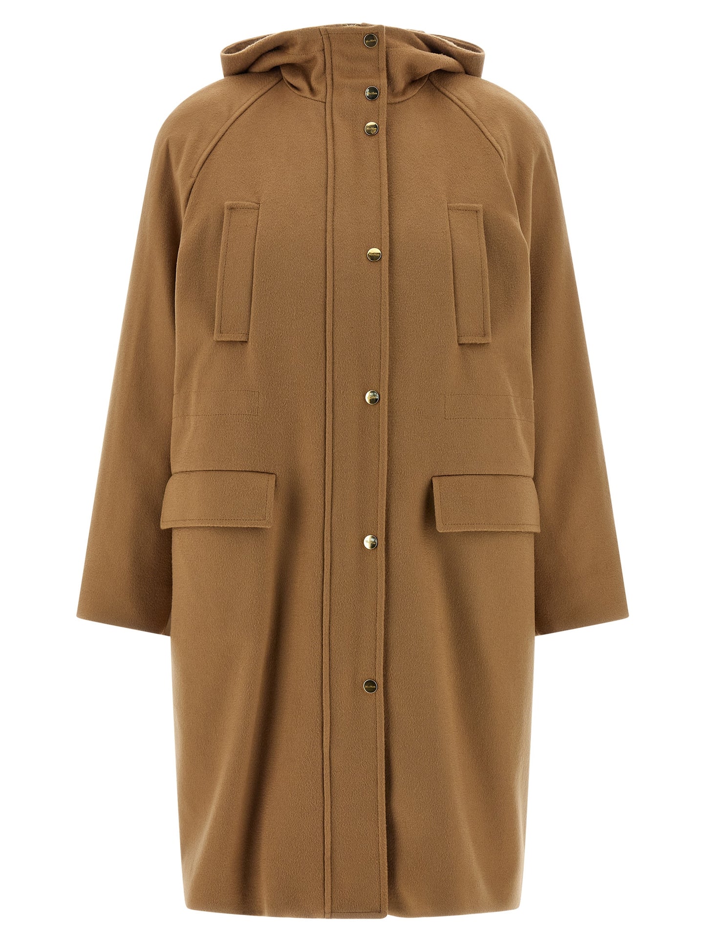 Beige Polyamide Parka