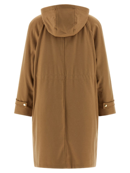 Beige Polyamide Parka