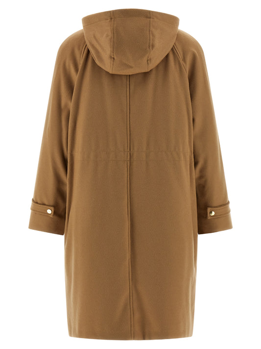 Beige Polyamide Parka