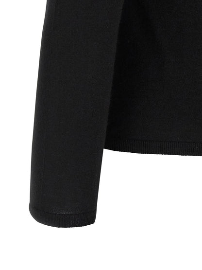 Black Cashmere Cardigan