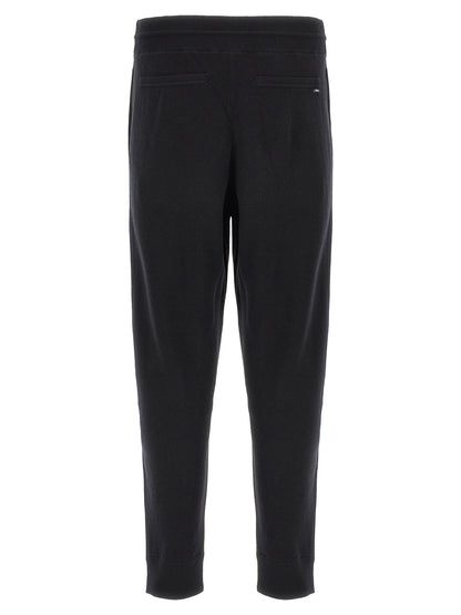 Black Cotton Joggers (Workout Pants)