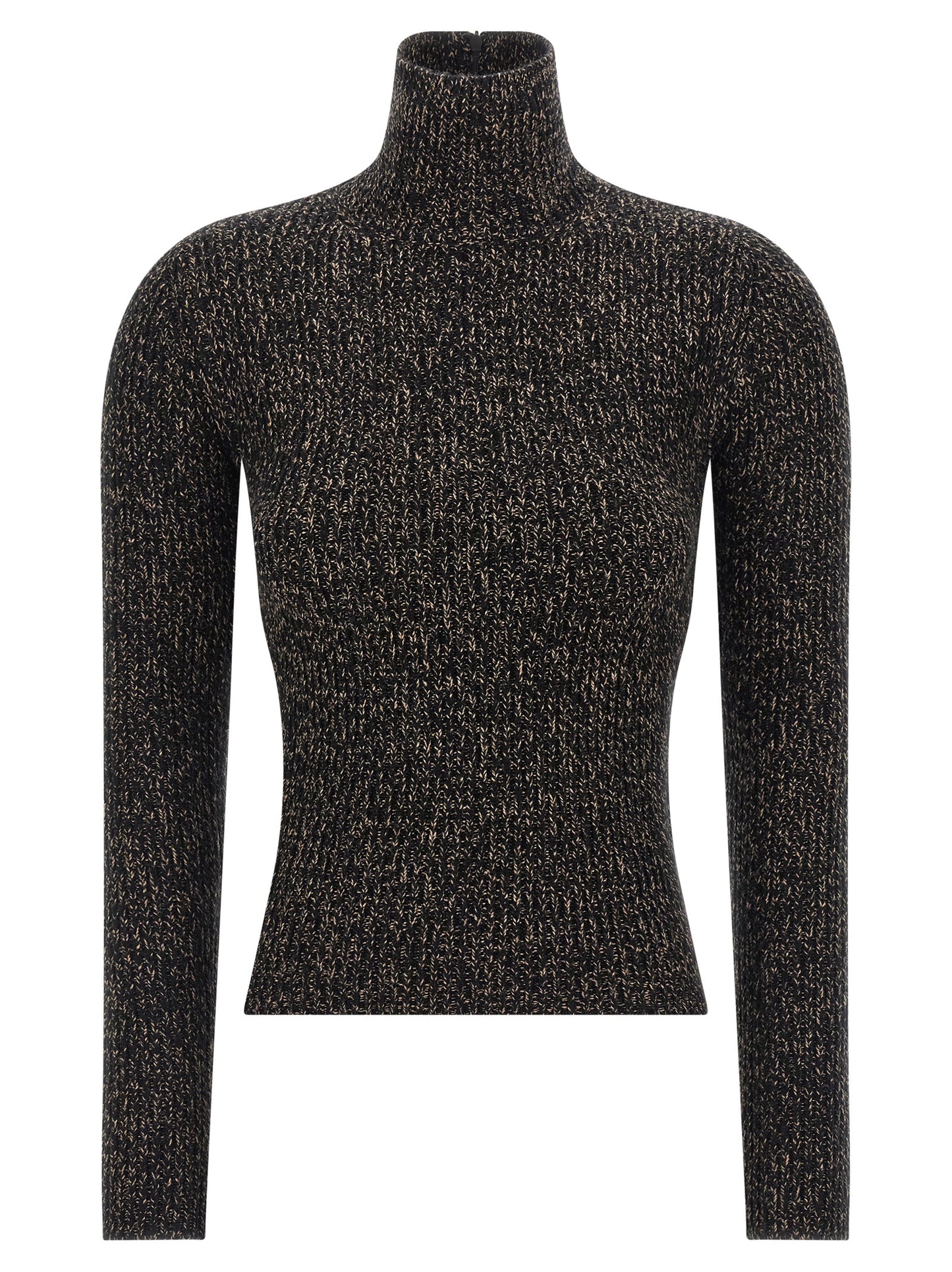 Black Wool Cardigan
