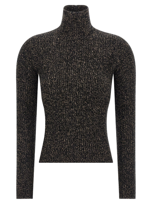 Black Wool Cardigan