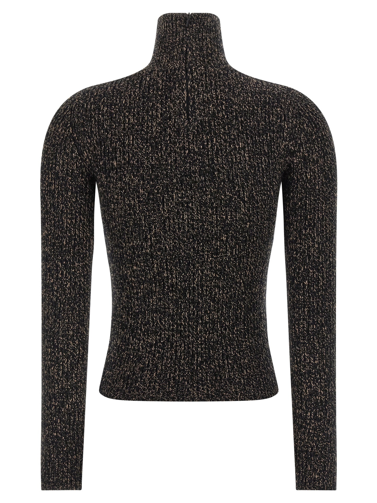 Black Wool Cardigan