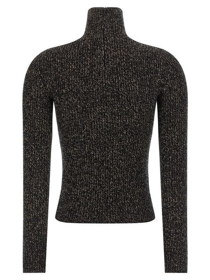 Black Wool Cardigan