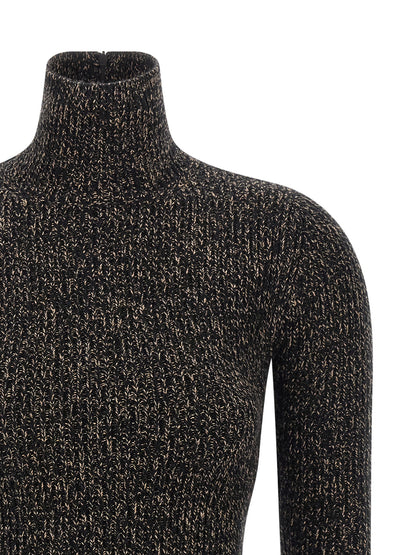 Black Wool Cardigan