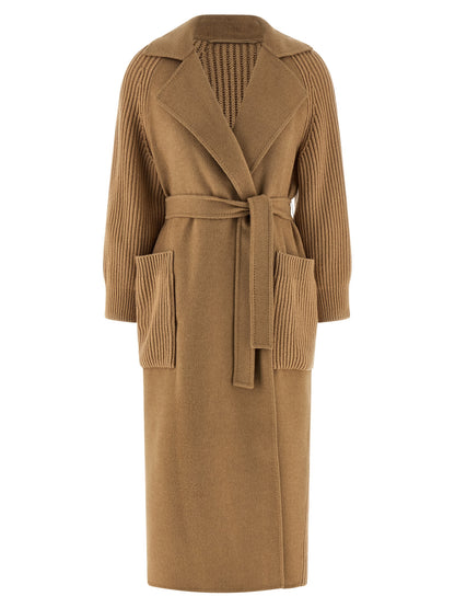 Beige Wool Coat