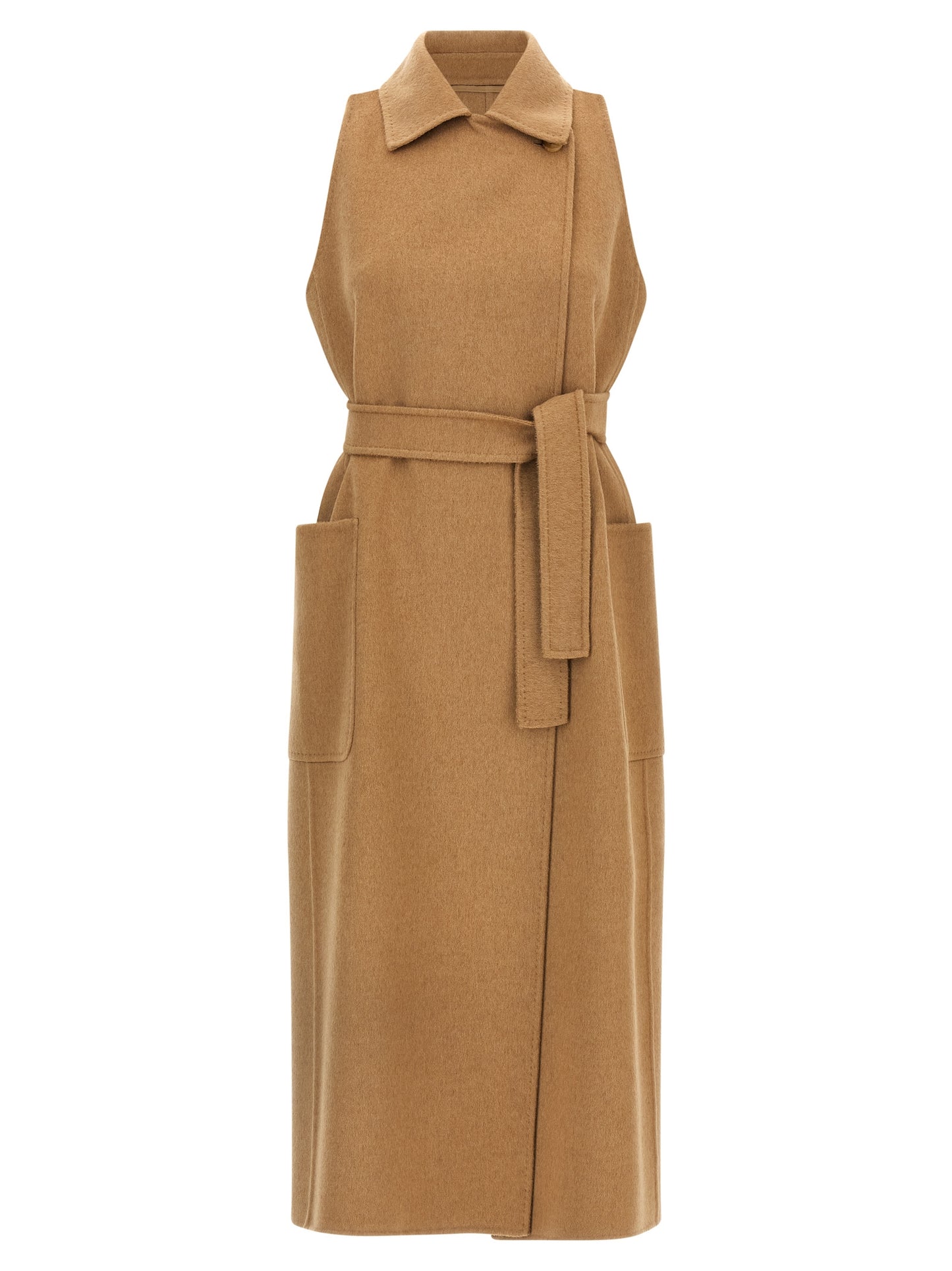 Beige Wool Coat