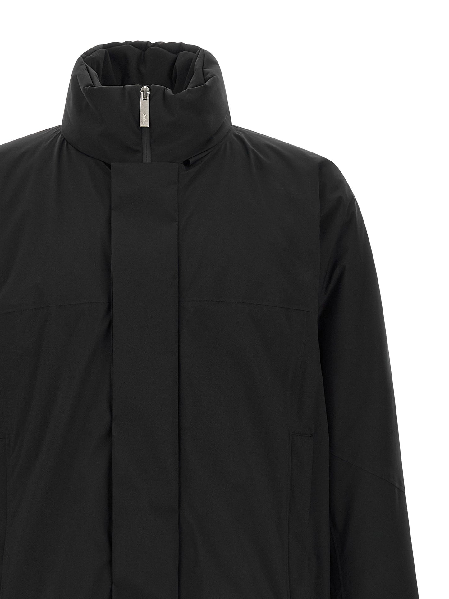 Black Polyamide Shell Jacket