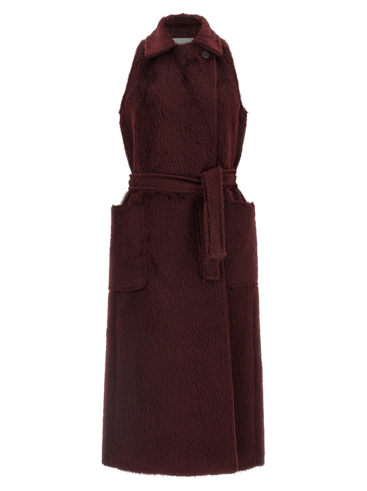 Bordeaux Wool Coat