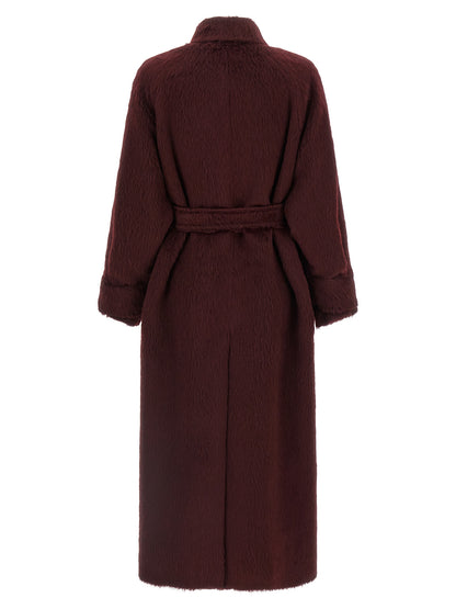 Bordeaux Wool Coat