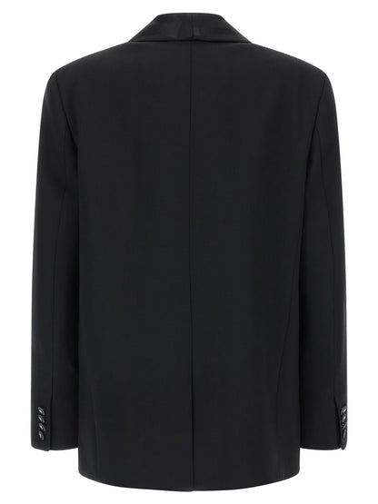 Black Virgin Wool Blazer