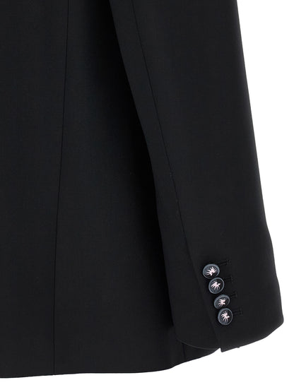 Black Virgin Wool Blazer