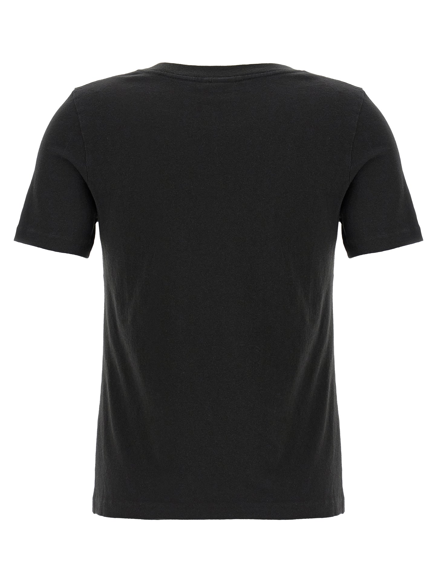 Black Cotton T-Shirt