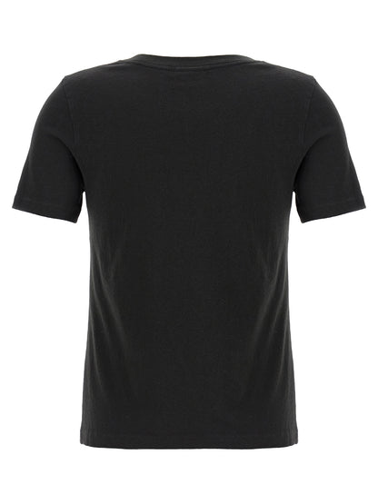 Black Cotton T-Shirt