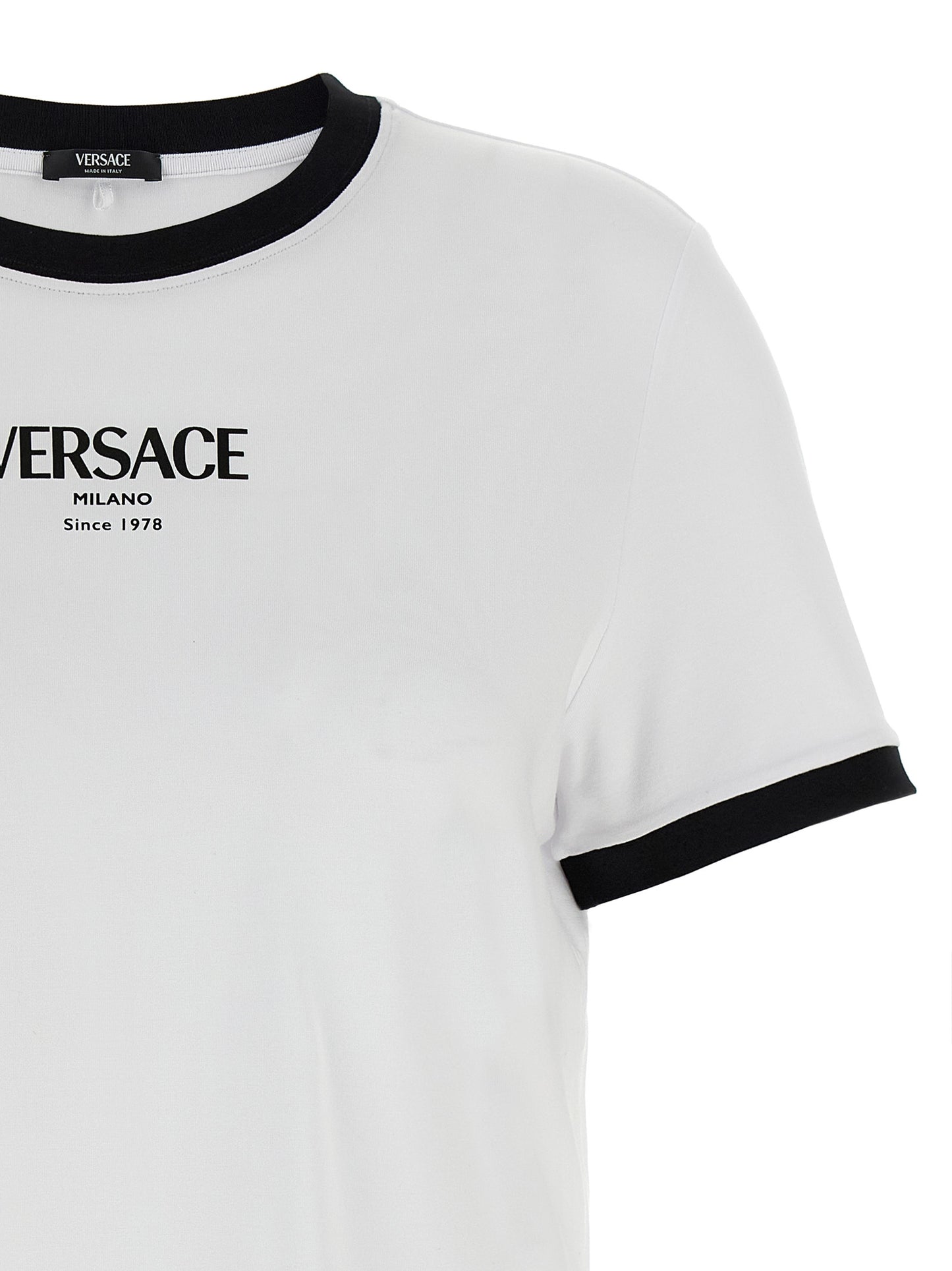 Bicolor Viscose T-Shirt