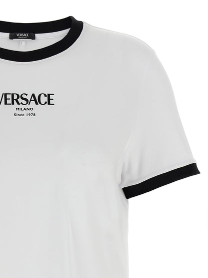 Bicolor Viscose T-Shirt