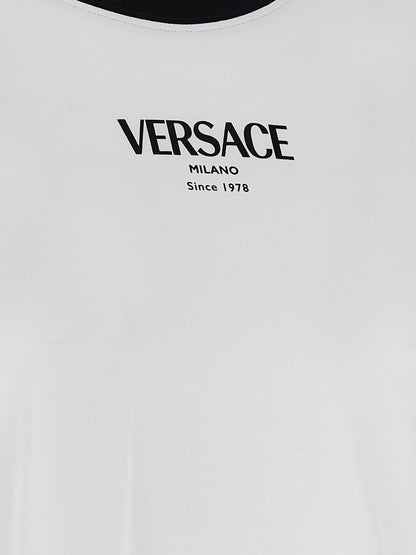 Bicolor Viscose T-Shirt