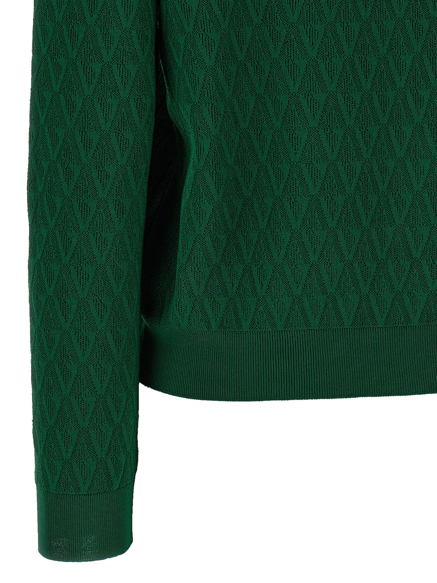 Bicolor Viscose Cardigan
