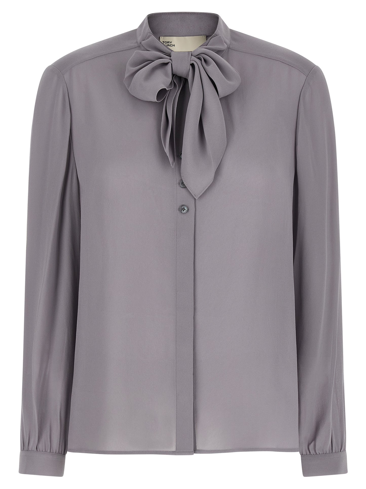 Gray Viscose Blouse