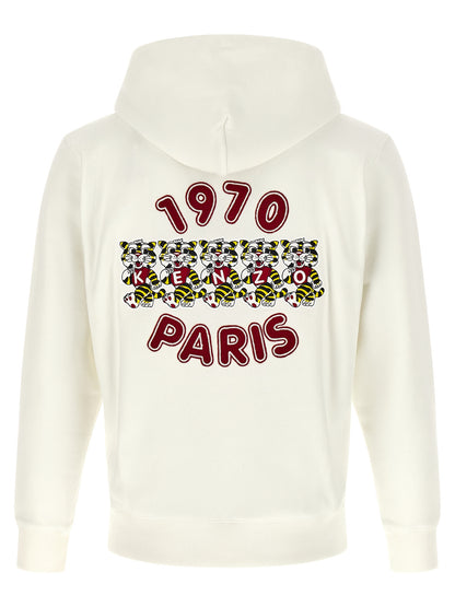 White Cotton Sweatshirt