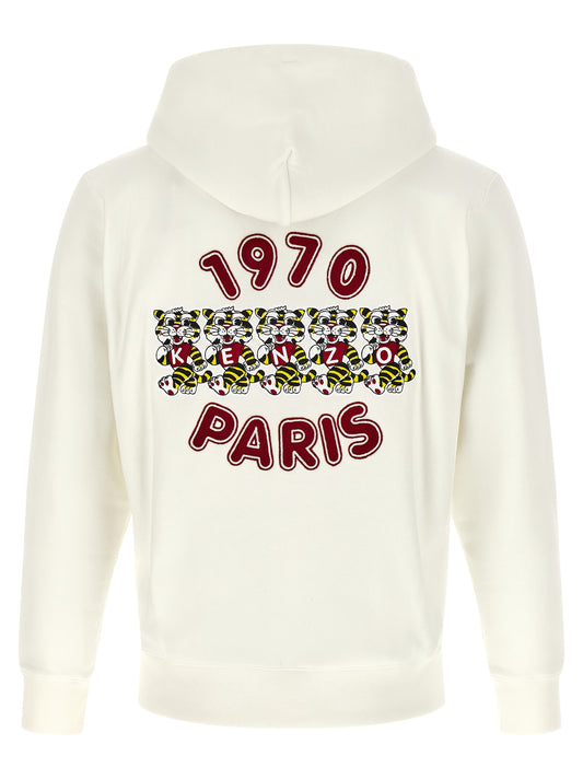 White Cotton Sweatshirt